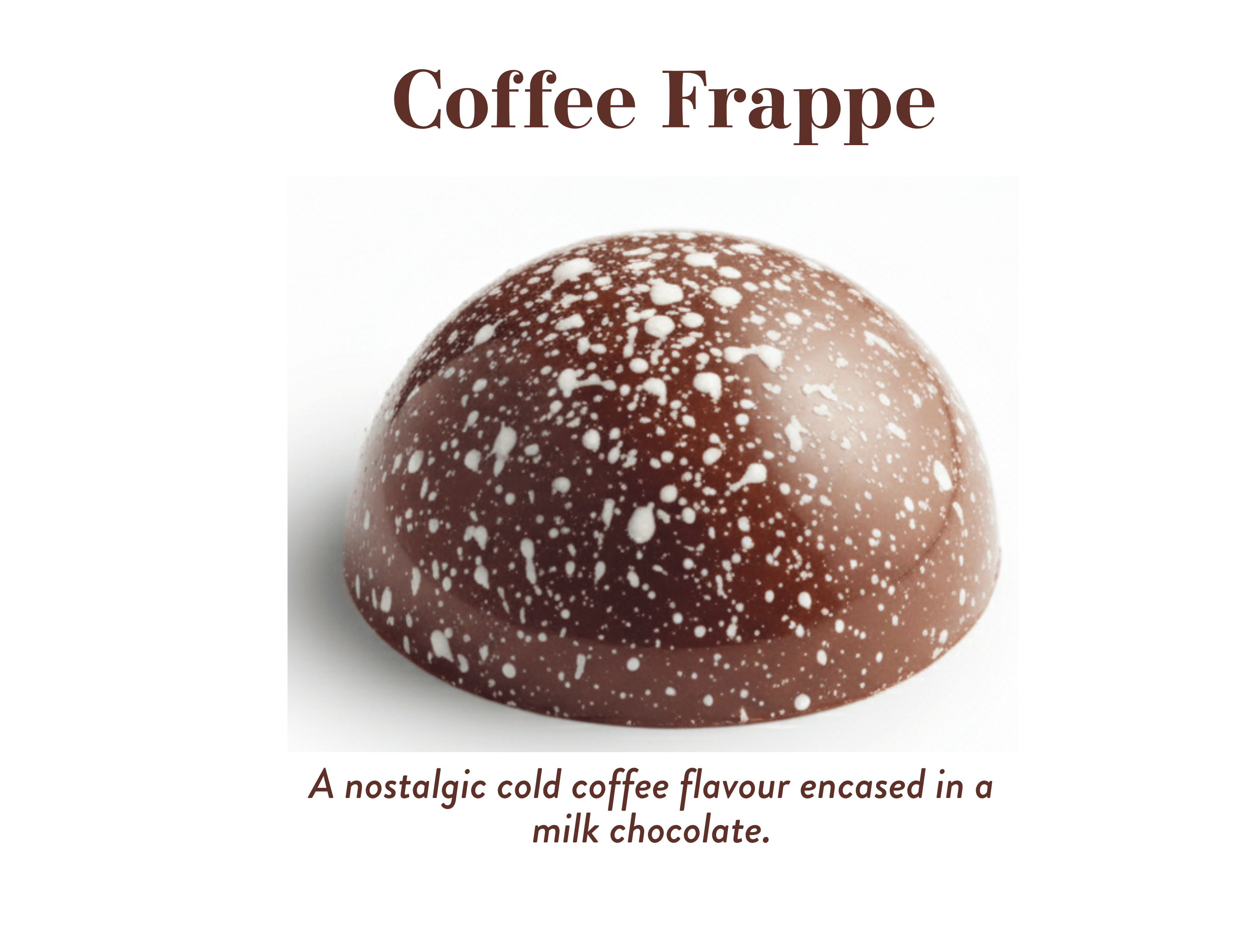 COFFEE FRAPPE BONBON