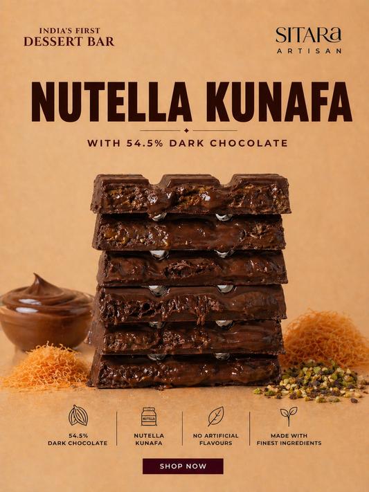 Nutella Kunafa Bar (Dark)