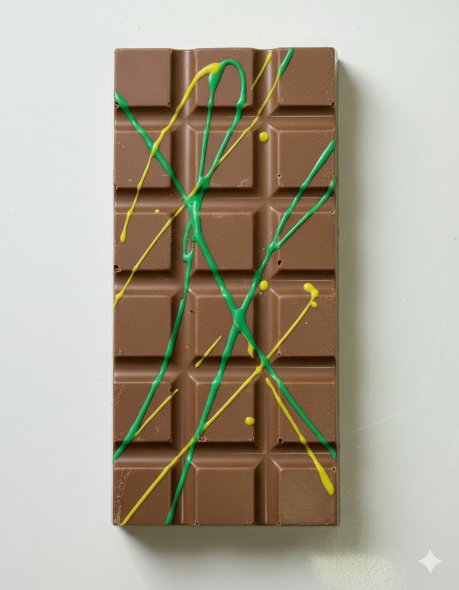 Pistachio Kunafa Bar Dark Chocolate