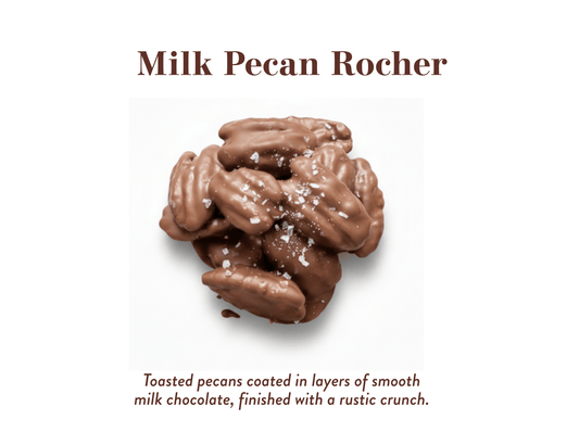 Milk Chocolate Pecan Rocher