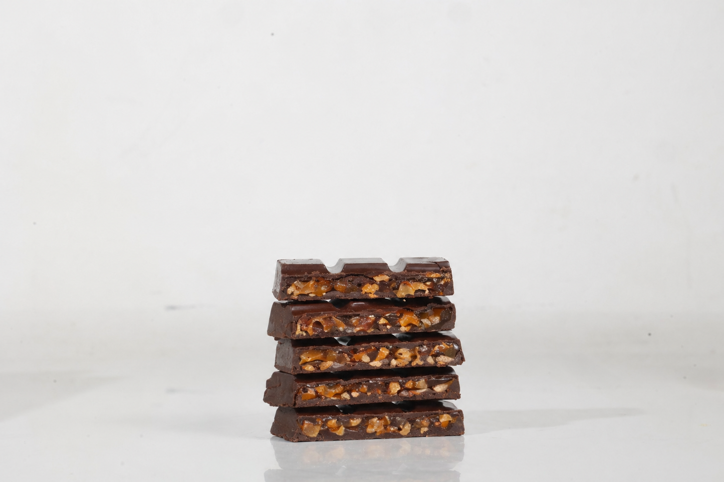 Caramel Brittle Dark Chocolate Bar