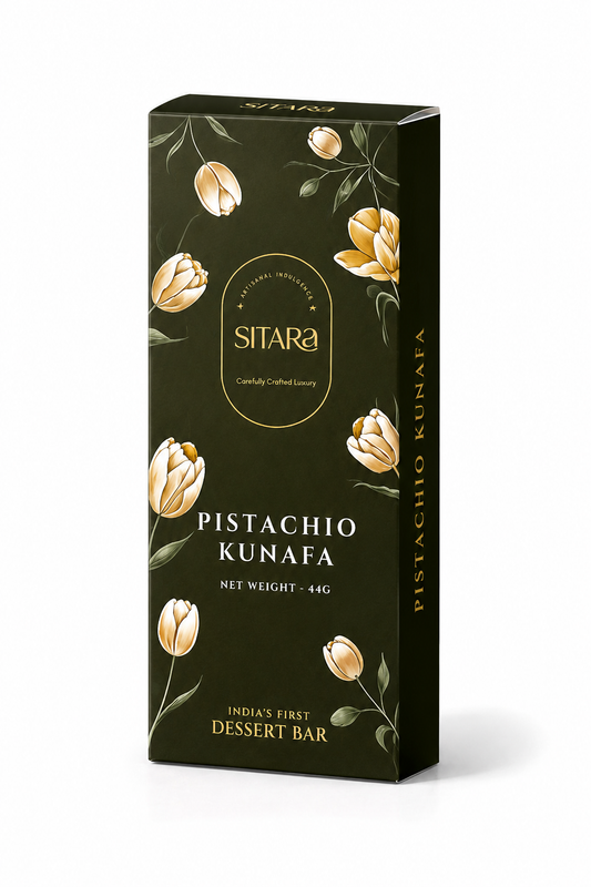 Dark Pistachio Kunafa Stick