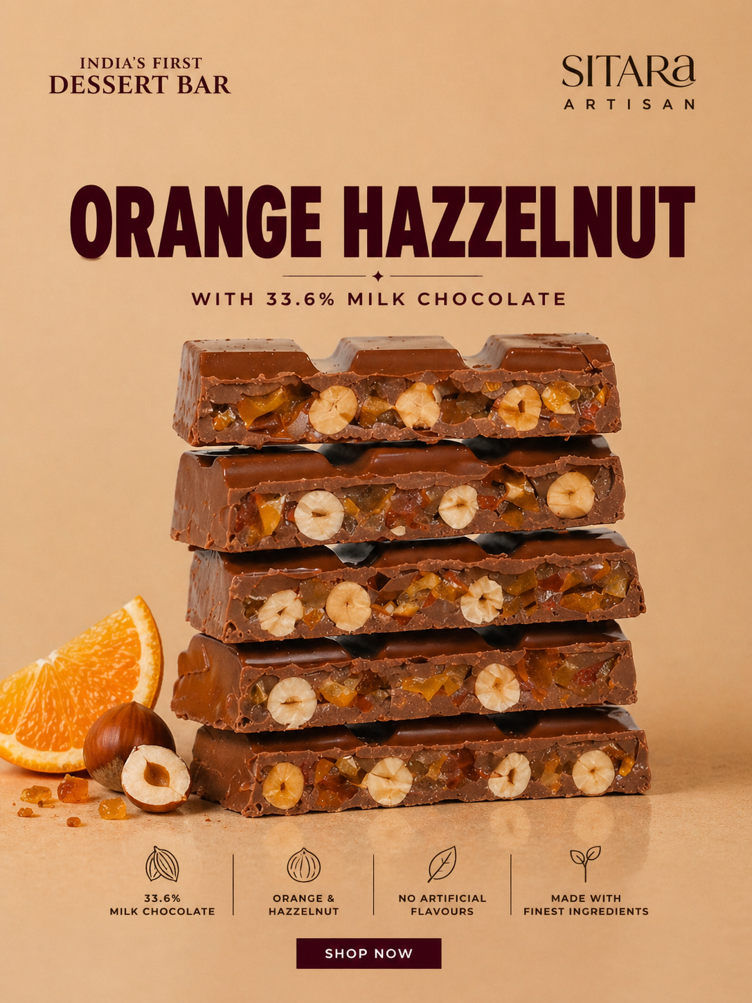 Orange Hazelnut Milk