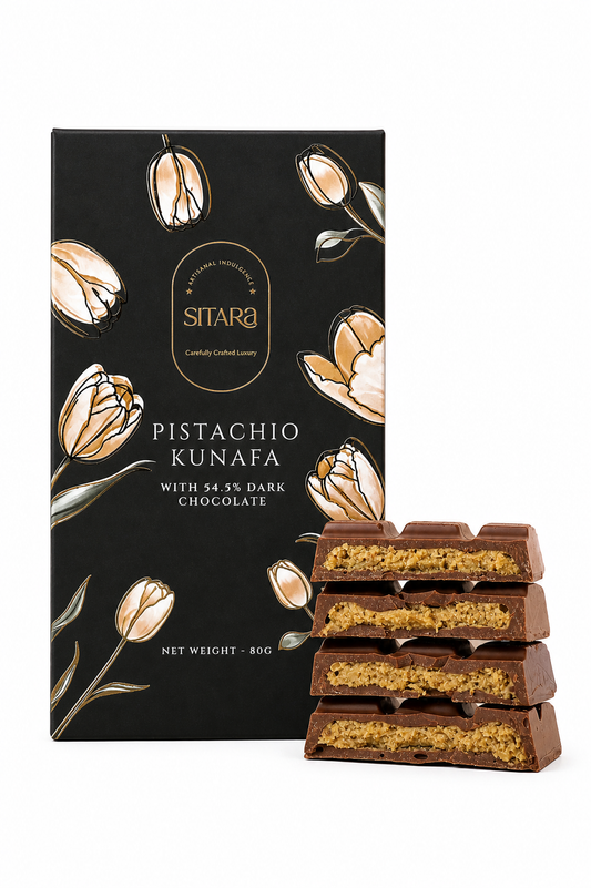 Pistachio Kunafa Bar (Dark)