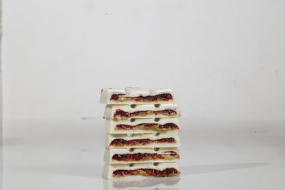 Raspberry Pistachio White